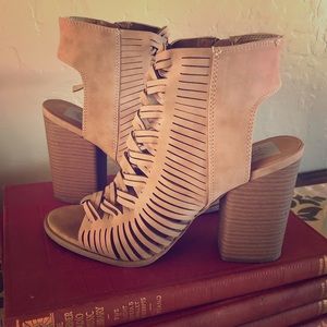 DV Open Toe Booties